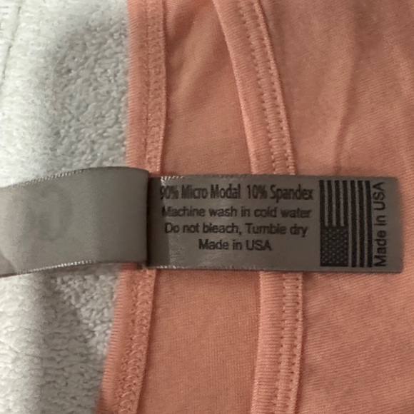 Go Couture Peach Long Sleeve Tunic - Picture 7 of 8